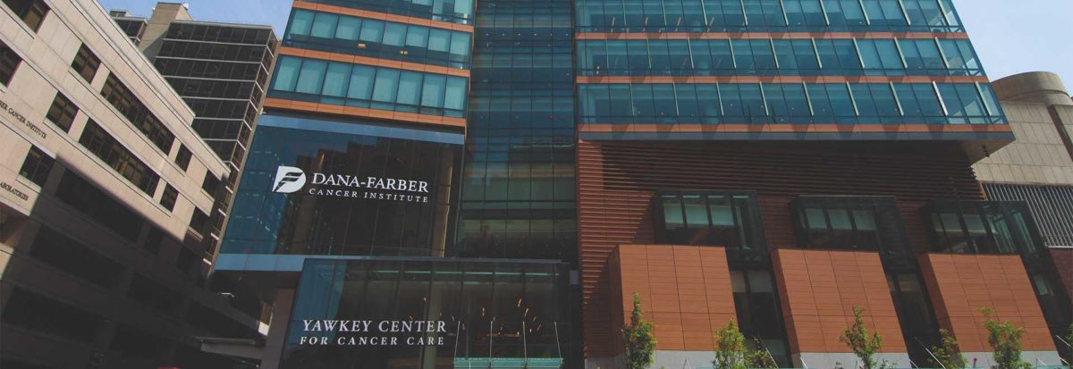 Yawkey Center for Cancer Care building at Dana-Farber Cancer Institute