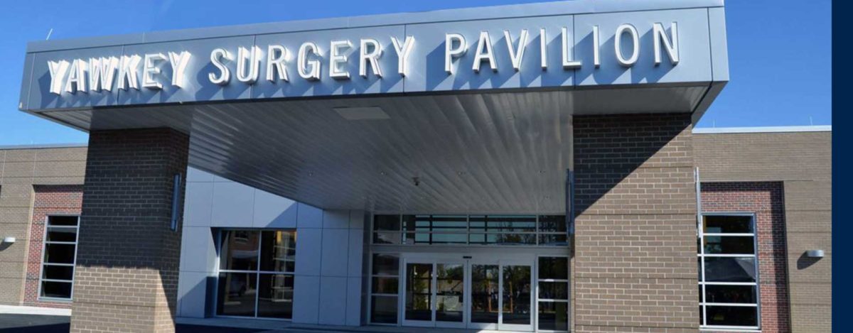 Yawkey Surgery Pavilion building at Tidelands Georgetown Memorial Hospital